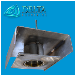 Adjustable Discharge Fitting with Diverter Plate