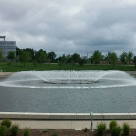 Floating Spray Ring Fountain