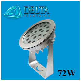 Freestanding Underwater LED Light 72W | Delta Fountains