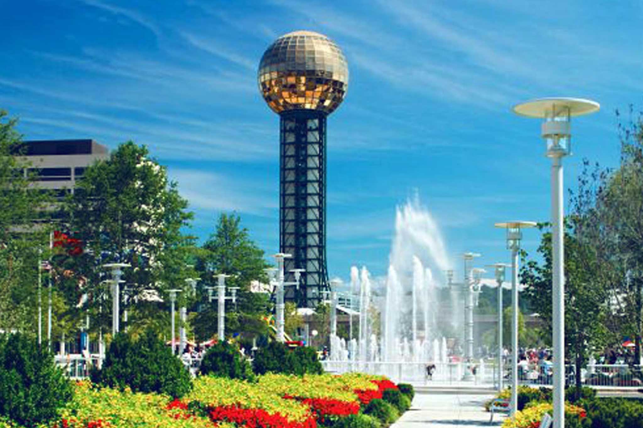 Knoxville World's Fair Park - Fountain Design - Delta Fountains