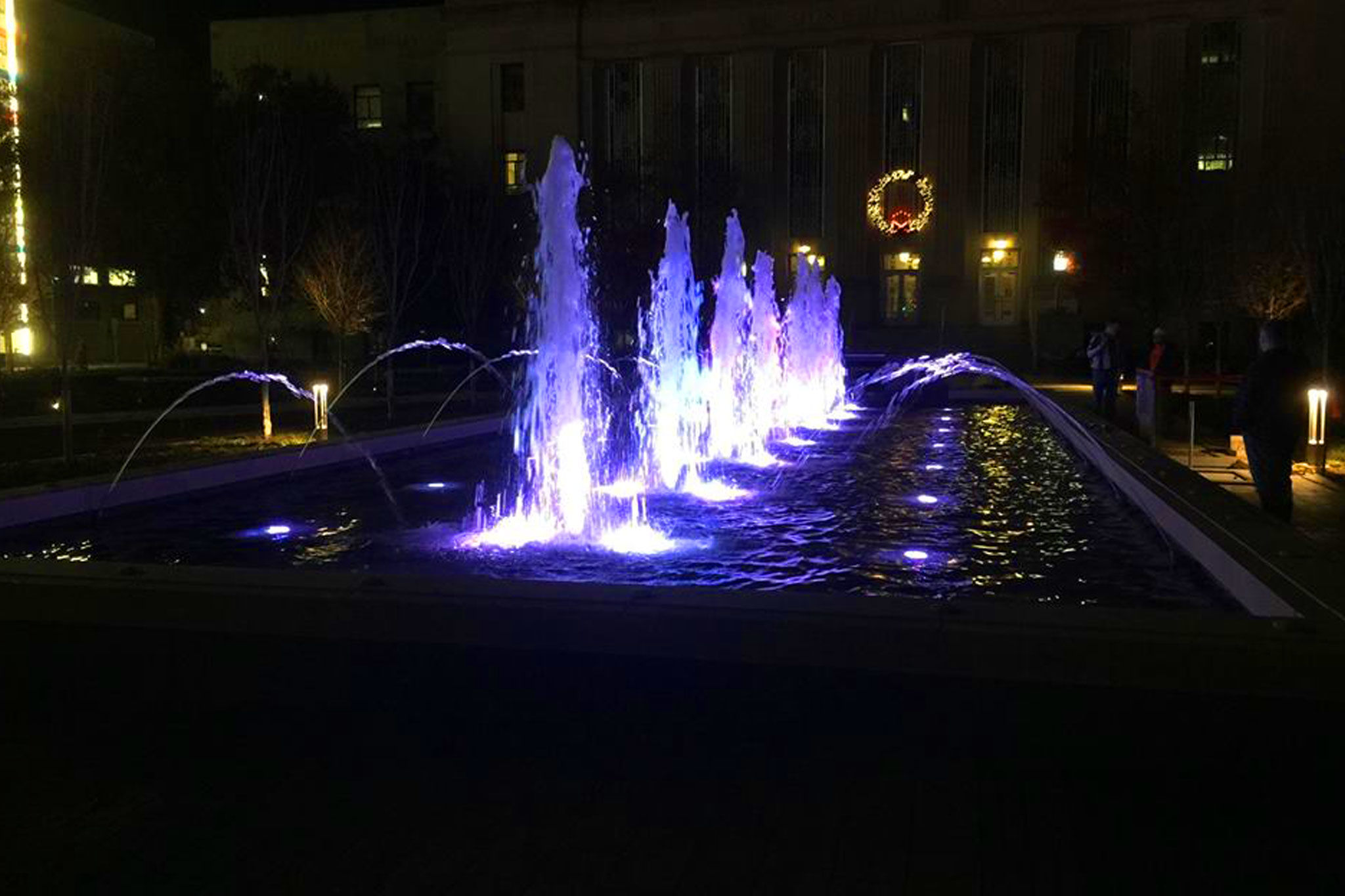 Oklahoma City Hall Municipal Fountain Design Delta Fountains