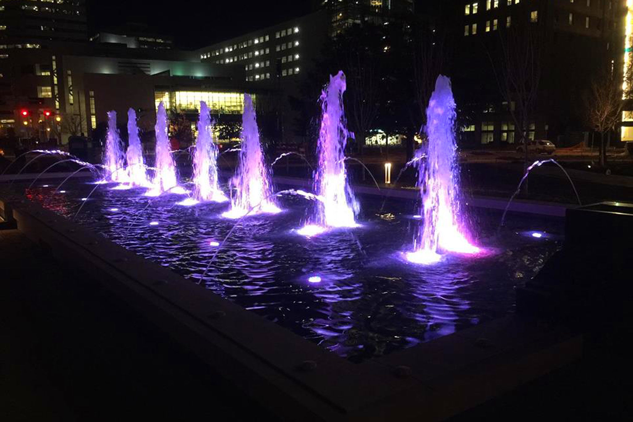 Oklahoma City Hall Municipal Fountain Design Delta Fountains
