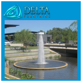 Synthetic Geyser Nozzle Delta Fountains