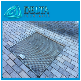 Tile Set Hatch for Fountain Vault