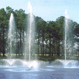 Trumpet-Jet Fountains