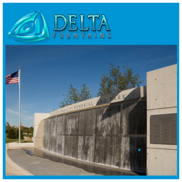 Water Screen Gold Star Memorial