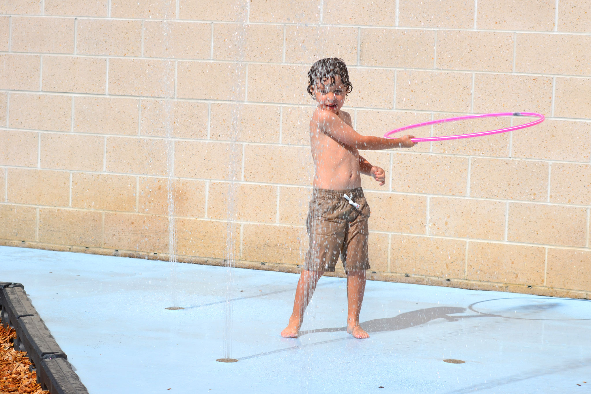 Water Splash Park Design and Controls