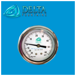 Delta Fountains Custom Gage Water Pressure Sensors