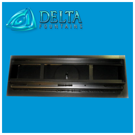 Delta Fountains Custom Gravity Drain Trough