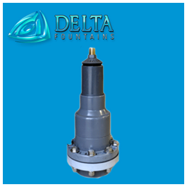 Delta Fountains Flanged Vari Jet Nozzle