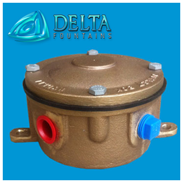 Delta Fountains Junction Box Round