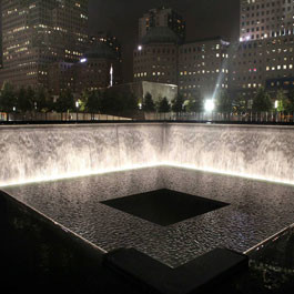9/11 Memorial Waterfall