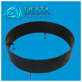 Delta Fountains Round Baffle Wave Suppression