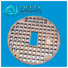 Delta Fountains Round Grate