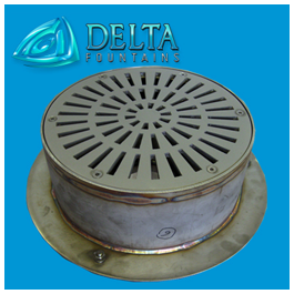 Delta Fountains Stainless Steel Drain Sump