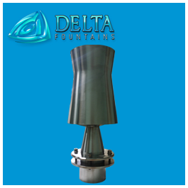 Delta Fountains Stainless Steel Geyser Nozzle