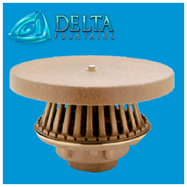 Delta fountains Suction Fitting Bronze