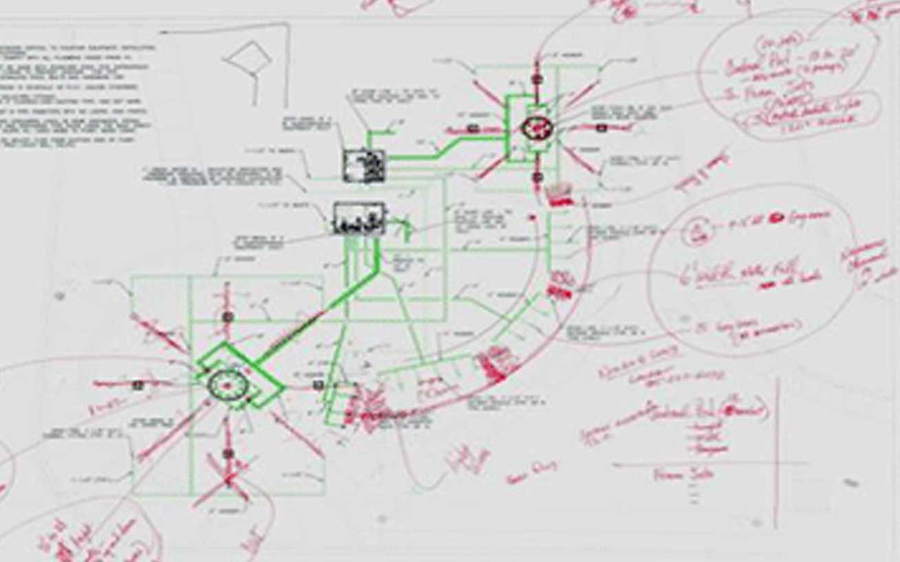 Delta Fountain Design Drawing Example