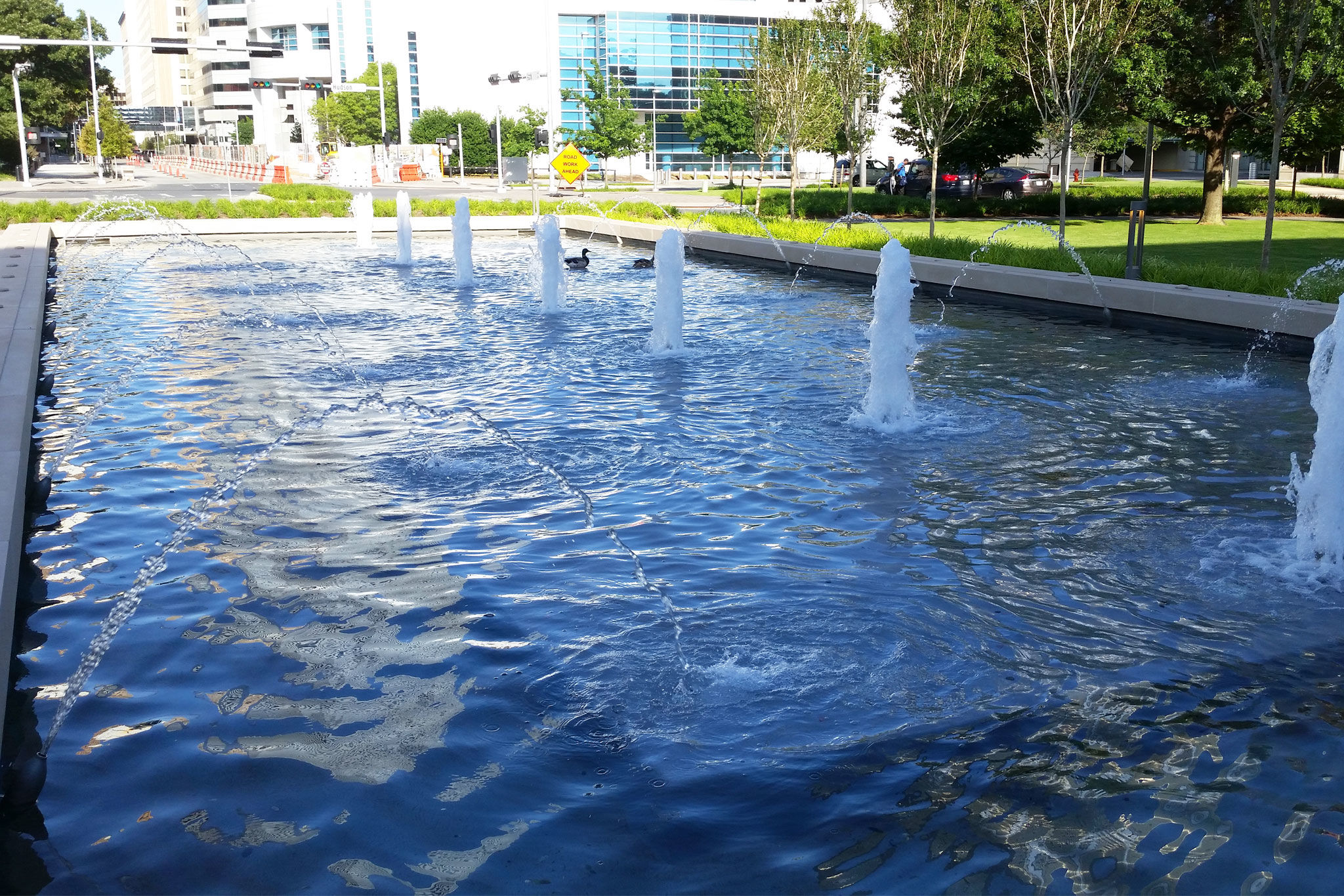 Oklahoma City Hall Municipal Fountain Design Delta Fountains