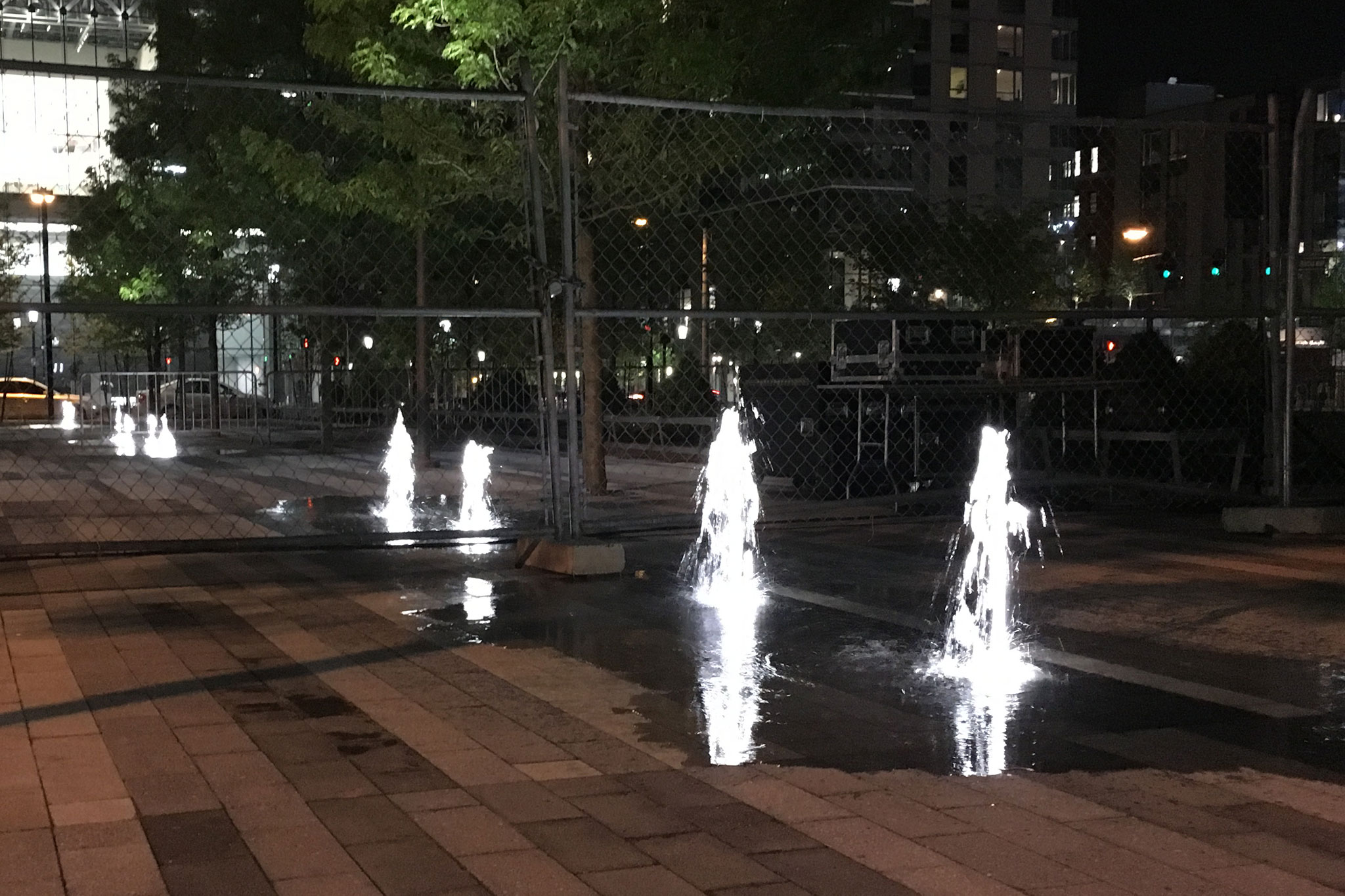 Seaport Interactive Fountain