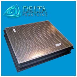 Stainless Steel Diamond Plate Hatch