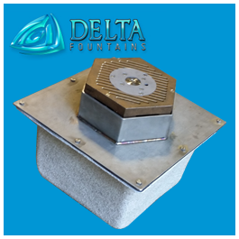 Delta Fountains Floor Activation Button Sump